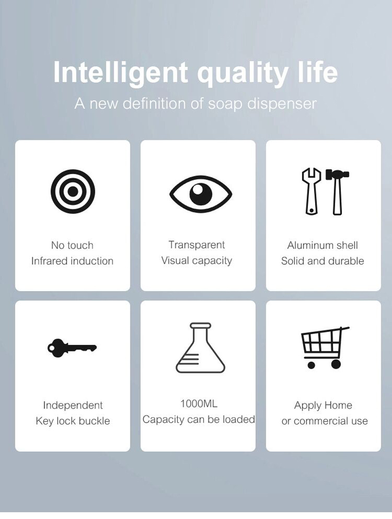 New Automatic Soap Dispenser New Automatic Soap Dispenser