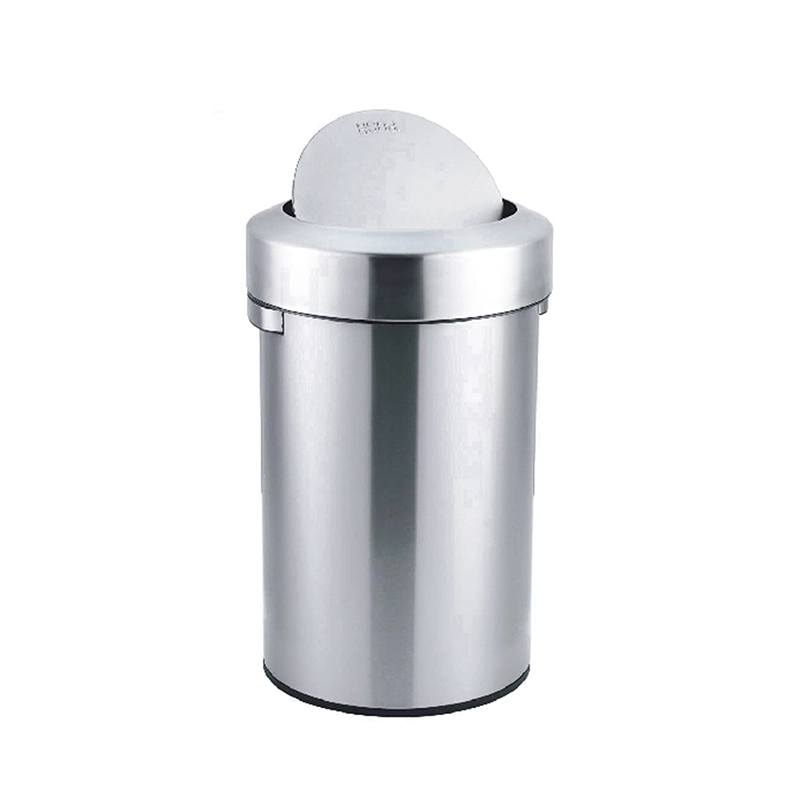 Stainless Steel Swing Waste Bin 70L