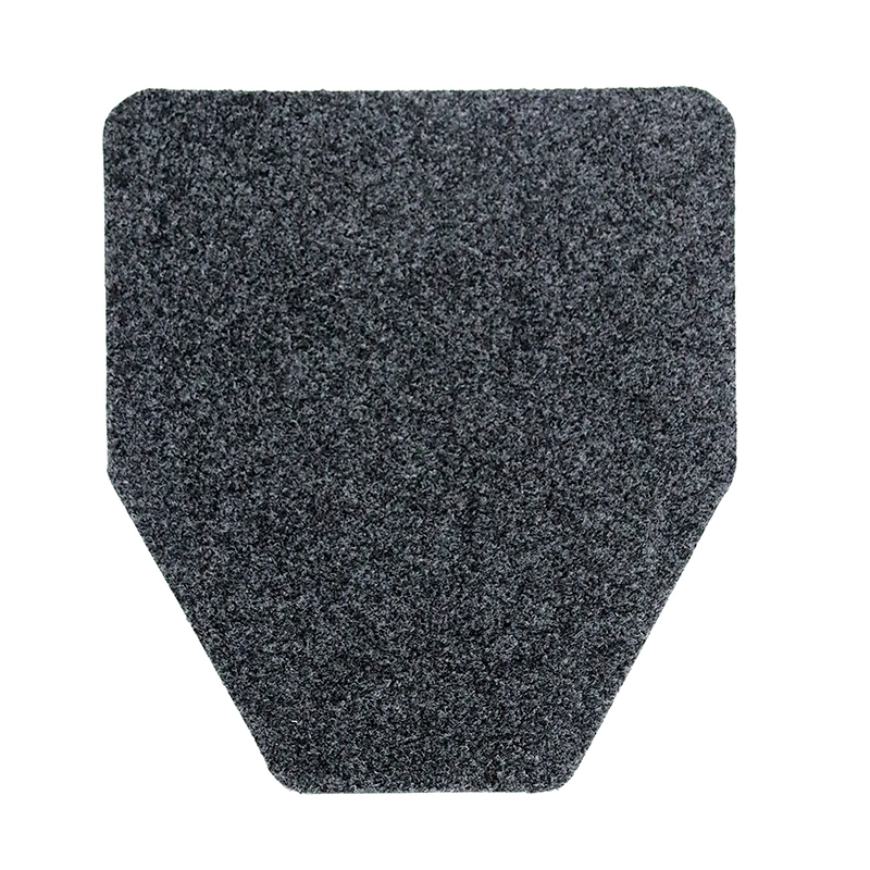 Urinal Mats Black Non-Slip Backing